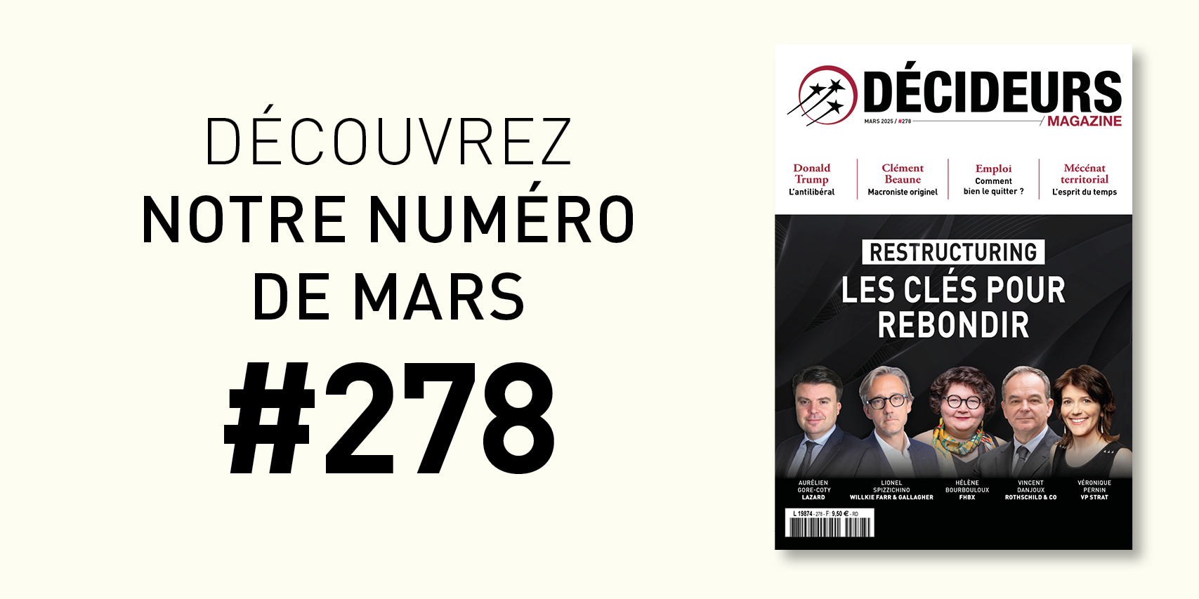 D cideurs Magazine D couvrez Notre Num ro De Mars DECIDEURS 